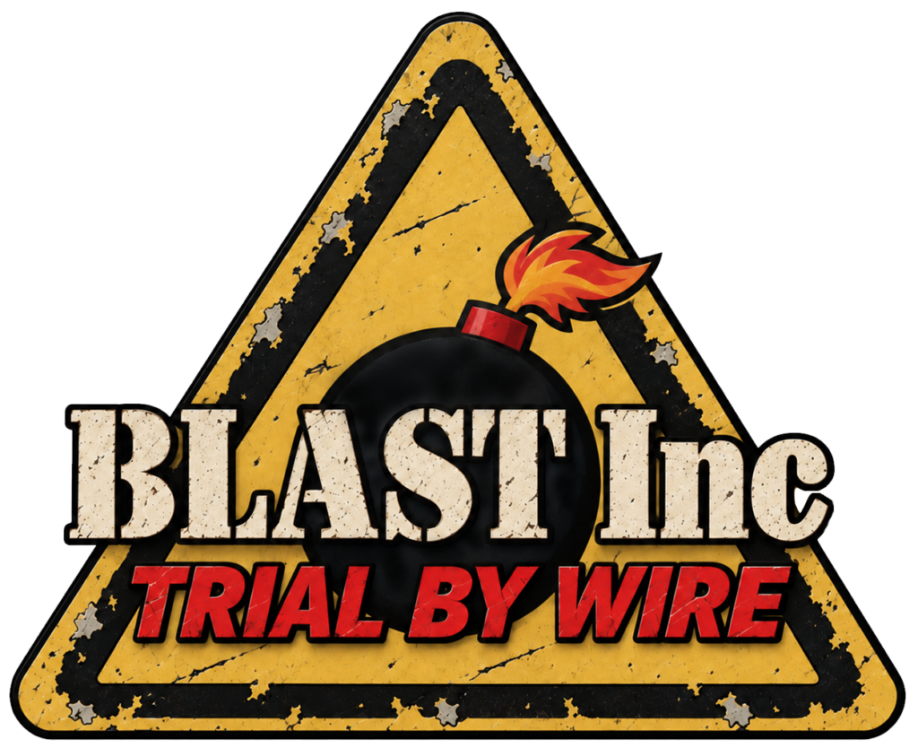 BLAST Inc: Trial by Wire official game logo